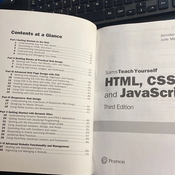 Teach Yourself HTML, CSS, and JavaScript Book - Picture 2 of 5